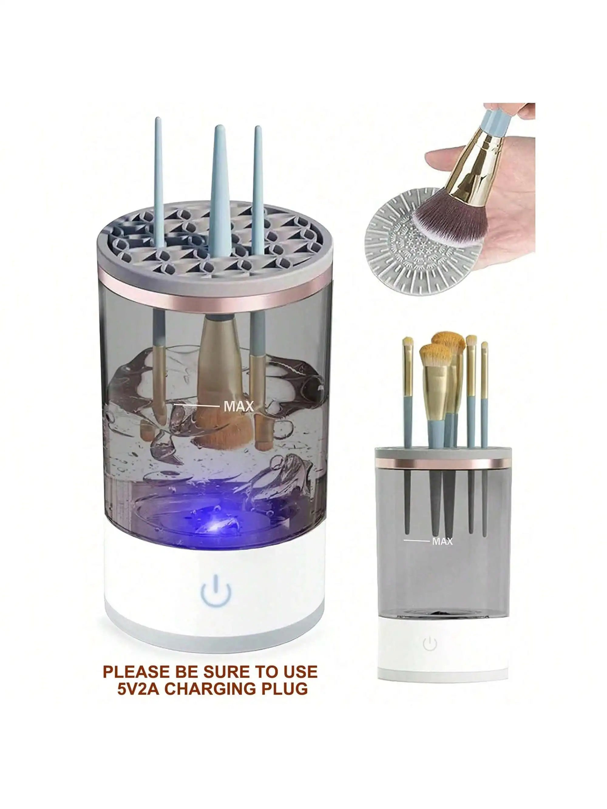 Portable Electric Makeup Brush Cleaner