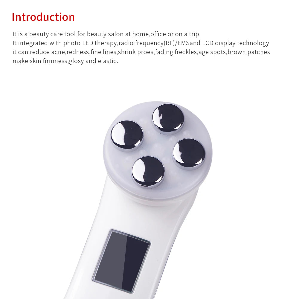 5-IN-1 RF Radio Frequency EMS Beauty Device