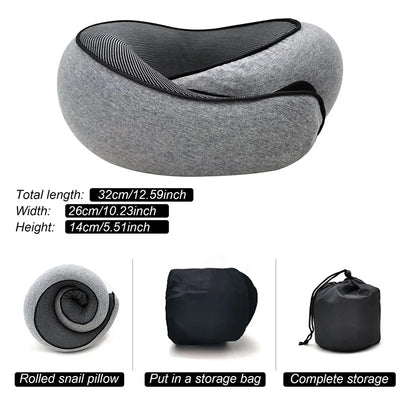 U-shaped Travel Pillow Snail Style
