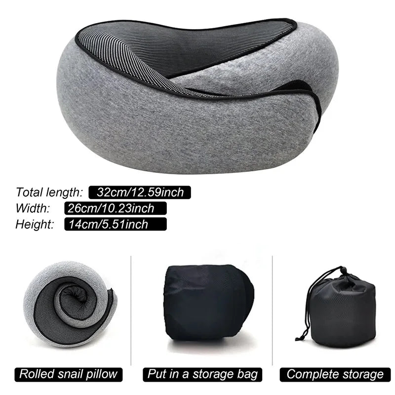 U-shaped Travel Pillow Snail Style