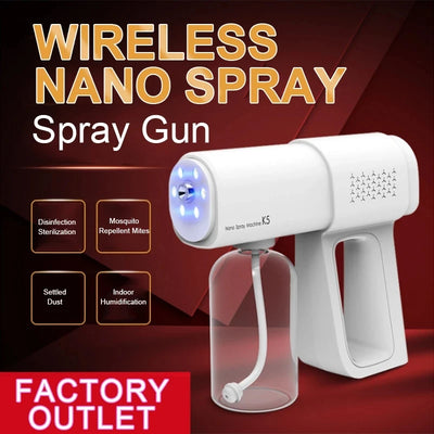 Electric Nano Blue Light Steam Spray