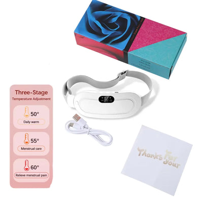Electric Heating Pad Menstrual Cramp Massager